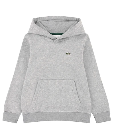 Lacoste Boys' 10-16 Long-Sleeve Fleece Pullover Hoodie