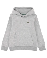 Lacoste Boys' 10-16 Long-Sleeve Fleece Pullover Hoodie