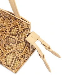 Sam Edelman Poppy Oversized Medium Leather Clutch Handbag