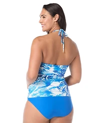 Coco Reef Women's Bandeau Neck Opal Bandini Top