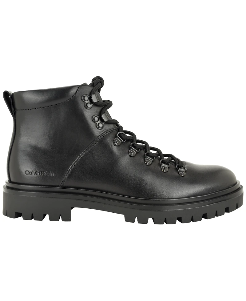 Calvin Klein Men's Biorgen Round-Toe Boots