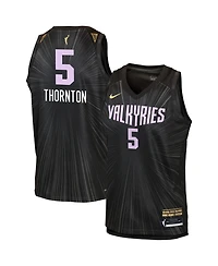 Nike Big Boys and Girls Kayla Thornton Anthracite Golden State Valkyries Victory Rebel Edition Jersey