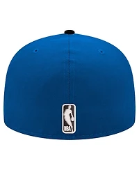 New Era Men's Blue, Black Minnesota Timberwolves 59FIFTY Fitted Hat