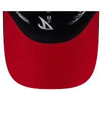 New Era Women's Navy Atlanta Braves Roses 9TWENTY Adjustable Hat
