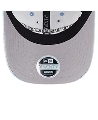 New Era Women's Light Blue Pittsburgh Pirates Daisy All Over 9TWENTY Adjustable Hat