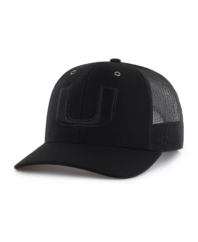 Carhartt X '47 Men's Black Miami Hurricanes Trucker Adjustable Hat
