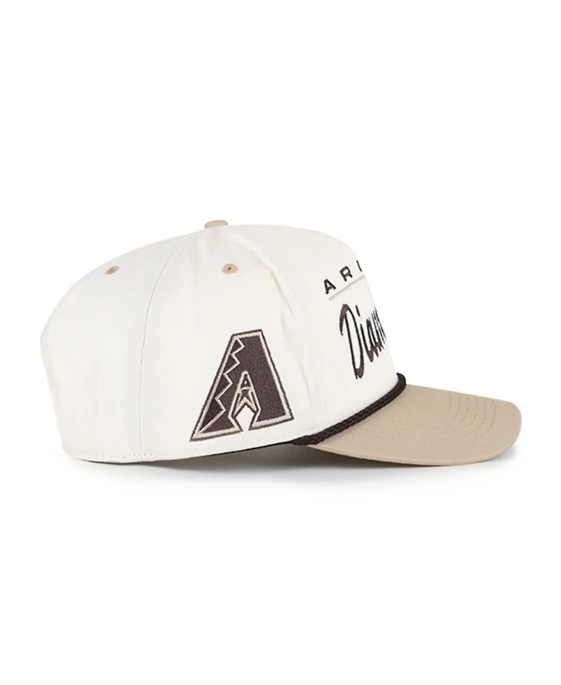 '47 Brand Men's Natural, Tan Arizona Diamondbacks Neutral Terrain Hitch Rope Adjustable Hat
