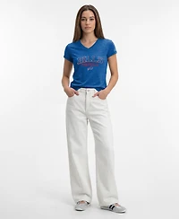 Champion Women's Royal Buffalo Bills Triumph Tri-Blend V-Neck T-Shirt