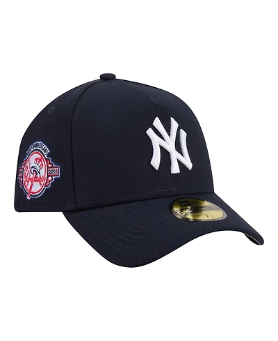 New Era Men's Navy York Yankees A-Frame 59FORTY Fitted Hat