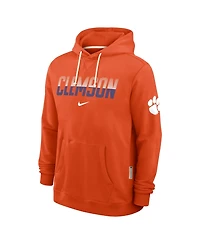 Nike Men's Orange Clemson Tigers 2026 Sideline Standard Issue Dri-fit Hoodie