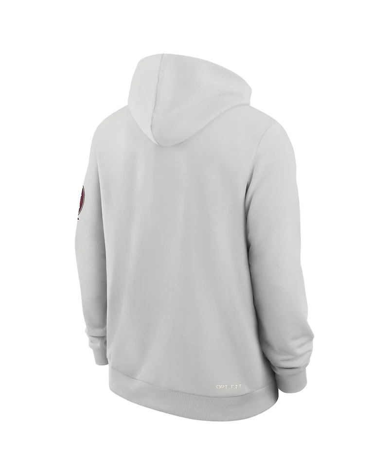 Nike Men's Gray Florida State Seminoles 2026 Sideline Standard Issue Dri-fit Hoodie
