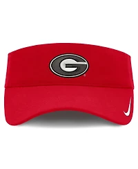 Nike Men's and Women's Red Georgia Bulldogs 2026 On-Field Ace Adjustable Visor Hat