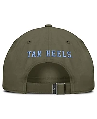 Jordan Men's and Women's Olive North Carolina Tar Heels Primetime Club Adjustable Hat