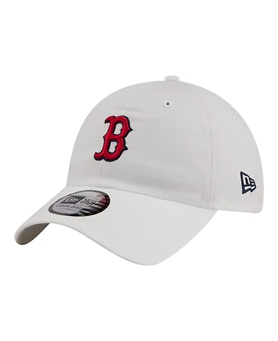 New Era Men's White Boston Red Sox Ripstop Casual Classic Adjustable Hat