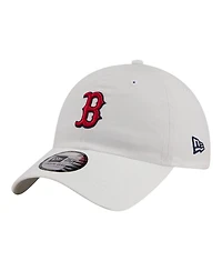New Era Men's White Boston Red Sox Ripstop Casual Classic Adjustable Hat