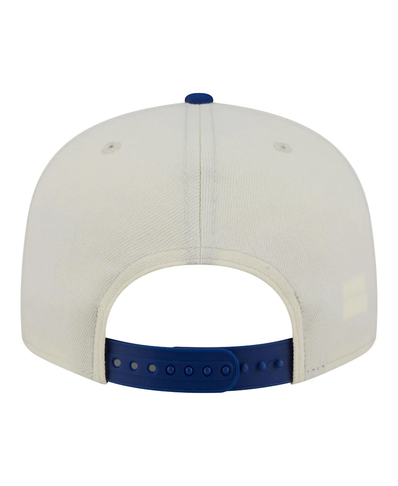 New Era Men's Cream, Royal New York Mets Localized 9FIFTY Snapback Hat