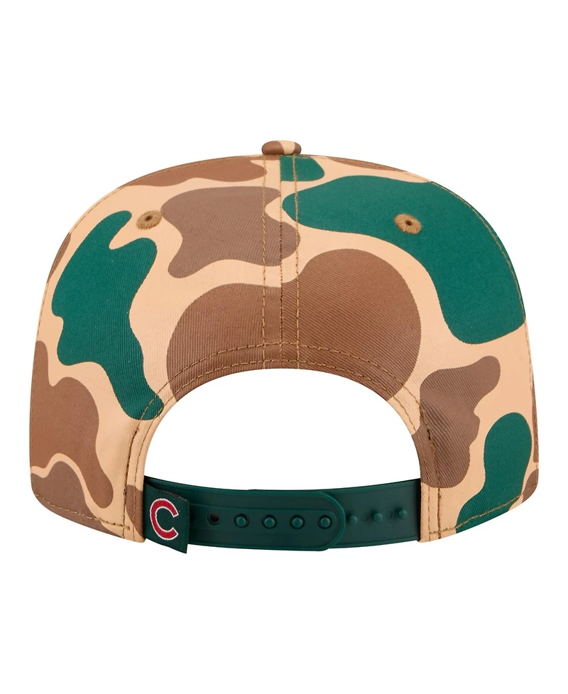 New Era Men's Camo Chicago Cubs Duck 19TWENTY Adjustable Hat