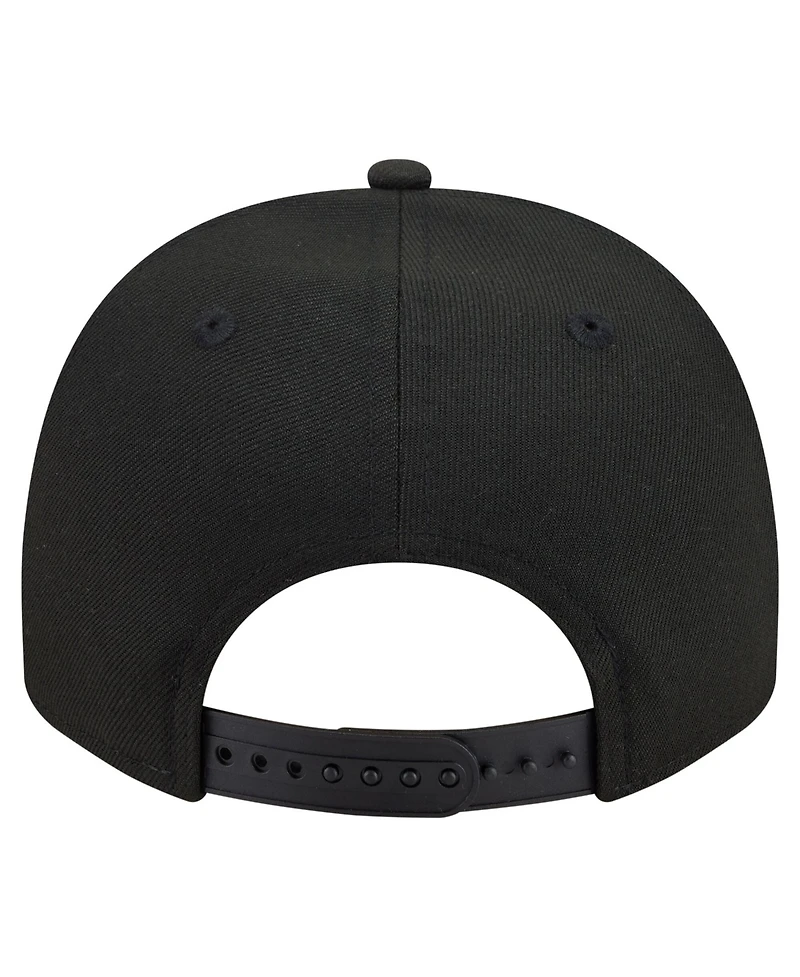 New Era Men's Black San Diego Padres Motion A-Frame 9FIFTY Snapback Hat