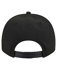New Era Men's Black Athletics Motion A-Frame 9FIFTY Snapback Hat