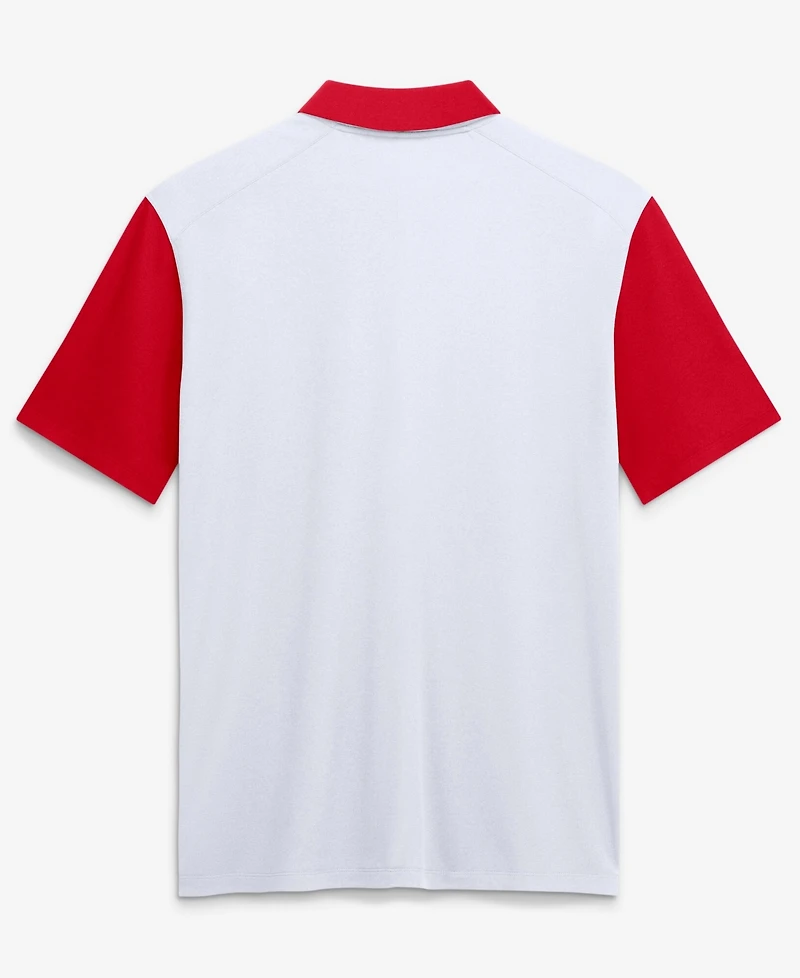 Nike Men's White Georgia Bulldogs Legacy Vapor Logo Dri-fit Polo Shirt