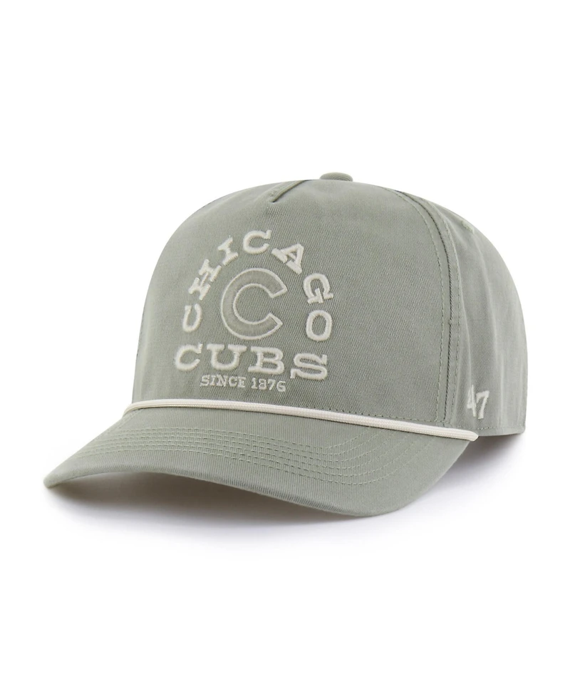 '47 Brand Men's Olive Chicago Cubs Canyon Ranchero Hitch Adjustable Hat