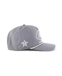 '47 Brand Men's Gray Houston Astros Foundational Hitch Adjustable Hat