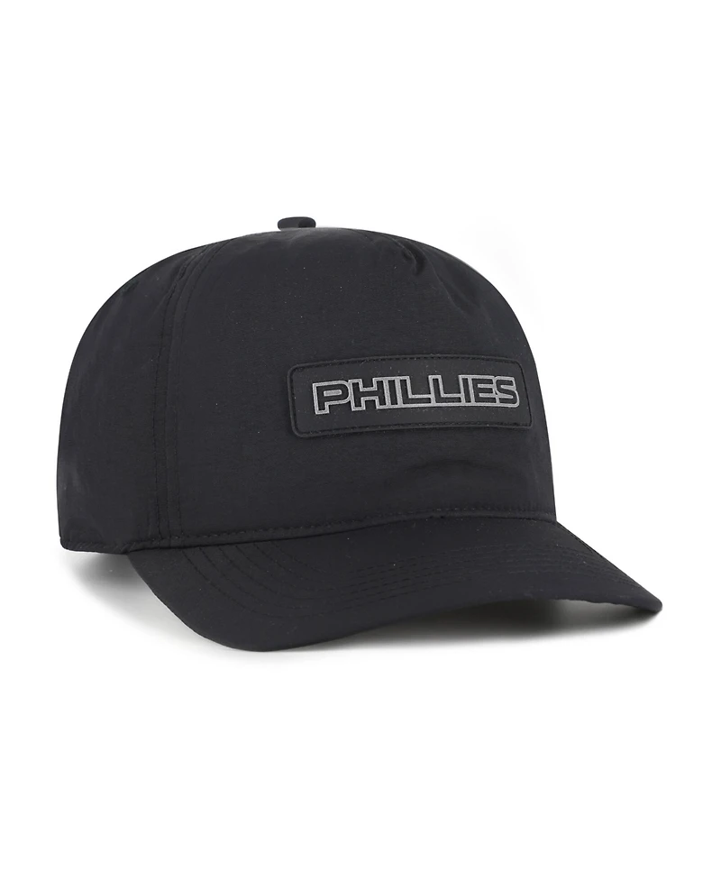 '47 Brand Men's Black Philadelphia Phillies Quiet Outdoors Hitch Adjustable Hat