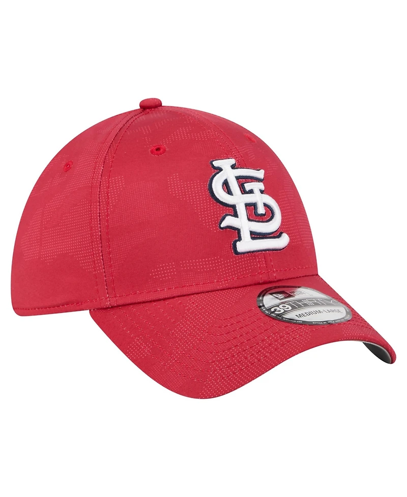 New Era Men's Red St. Louis Cardinals Tonal Camo 39THIRTY Flex Hat
