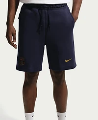 Nike Men's Navy Barcelona Tech Fleece Shorts