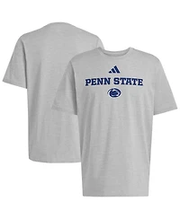 Adidas Men's Gray Penn State Nittany Lions Wordmark Cotton T-Shirt
