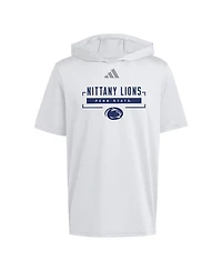 Adidas Men's White Penn State Nittany Lions D4T Short Sleeve Hooded T-Shirt