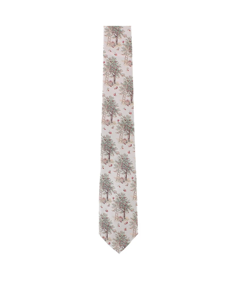 Trafalgar Men's Fall Apple Orchard Silk Novelty Necktie