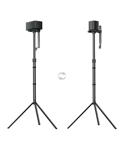Ultimea Universal Speaker Stands Pair, Height Adjustable Fits Most Satellite and Surround Speakers, 3 Mounting Options, Holds 6.6 lbs