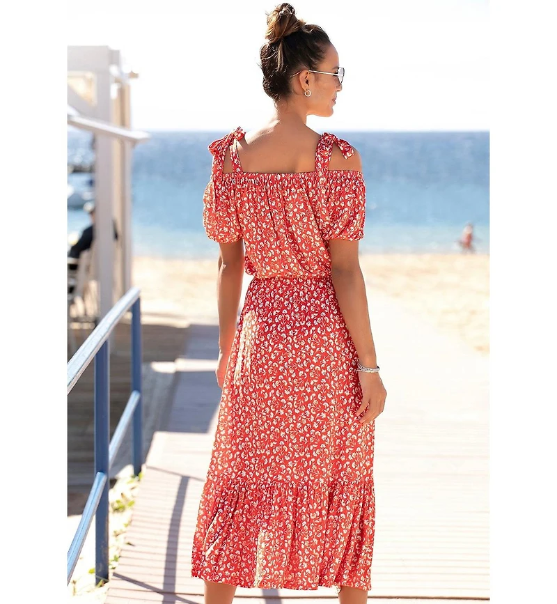 Lascana Women's Floral Pattern Dress
