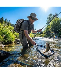 Aofar Fishing Rod Reel Tackle Backpack Net Bag Holder set
