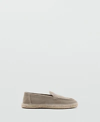 Mango Men's Jute Leather Shoes