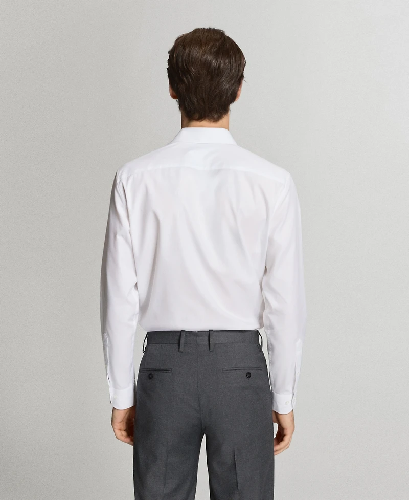 Mango Men's Regular-Fit Cotton Dress Shirt