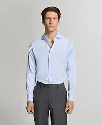 Mango Men's Slim-Fit Cotton Dress Shirt