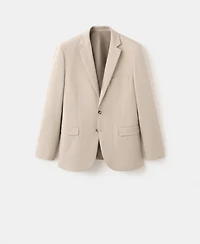 Mango Men's Super Slim-Fit Stretch Fabric Suit Jacket