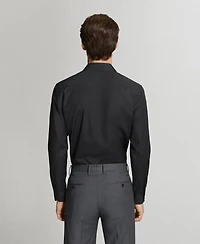 Mango Men's Slim-Fit Cotton Poplin Dress Shirt