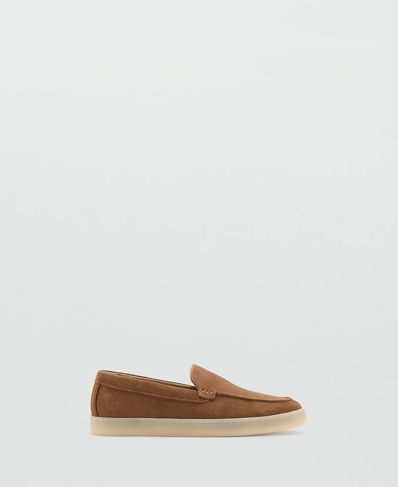 Mango Men's Split Leather Shoes