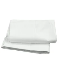 Egyptian Linens Cool and Crisp 200 Thread Count Cotton Percale 4-Piece Sheet Set with 16-Inch Deep