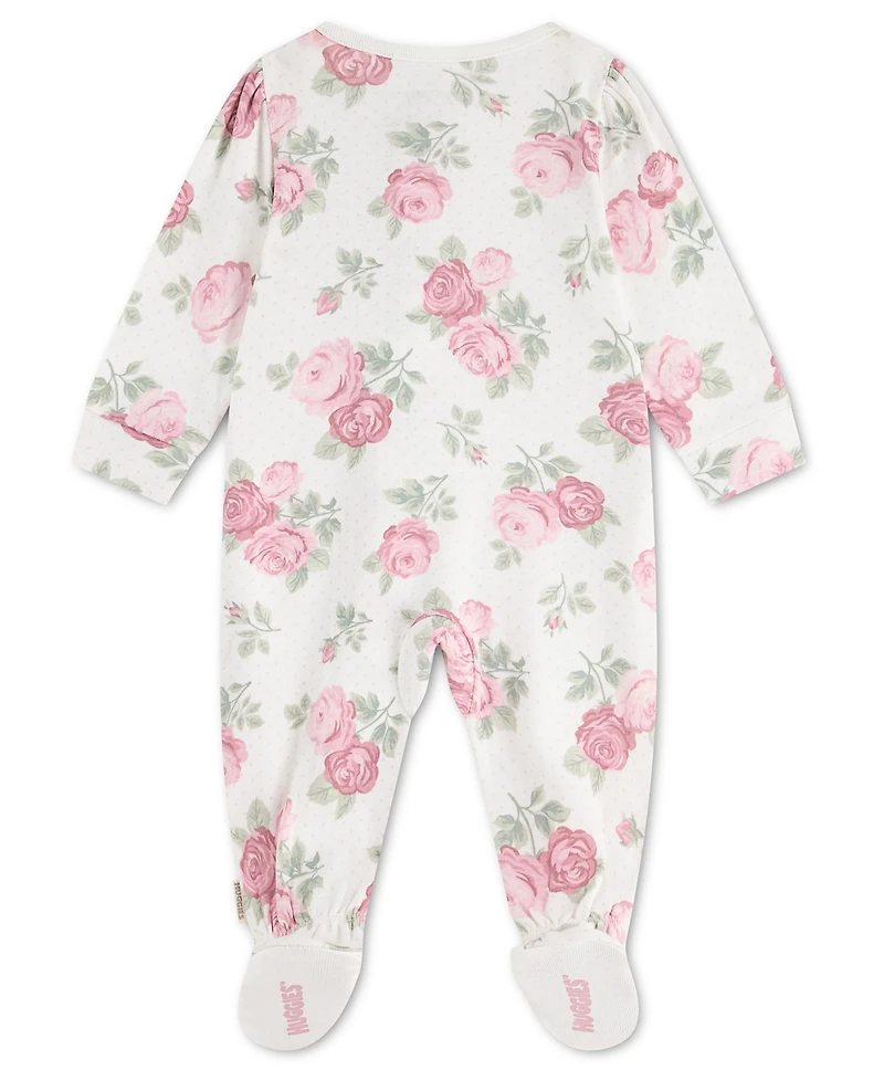 Huggies Baby Girls' Babywear Long-Sleeve Footed Coverall