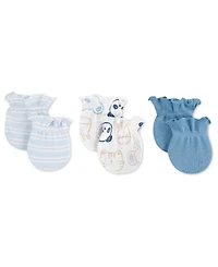 Huggies Baby Boys' Babywear Mittens, 3-Pack