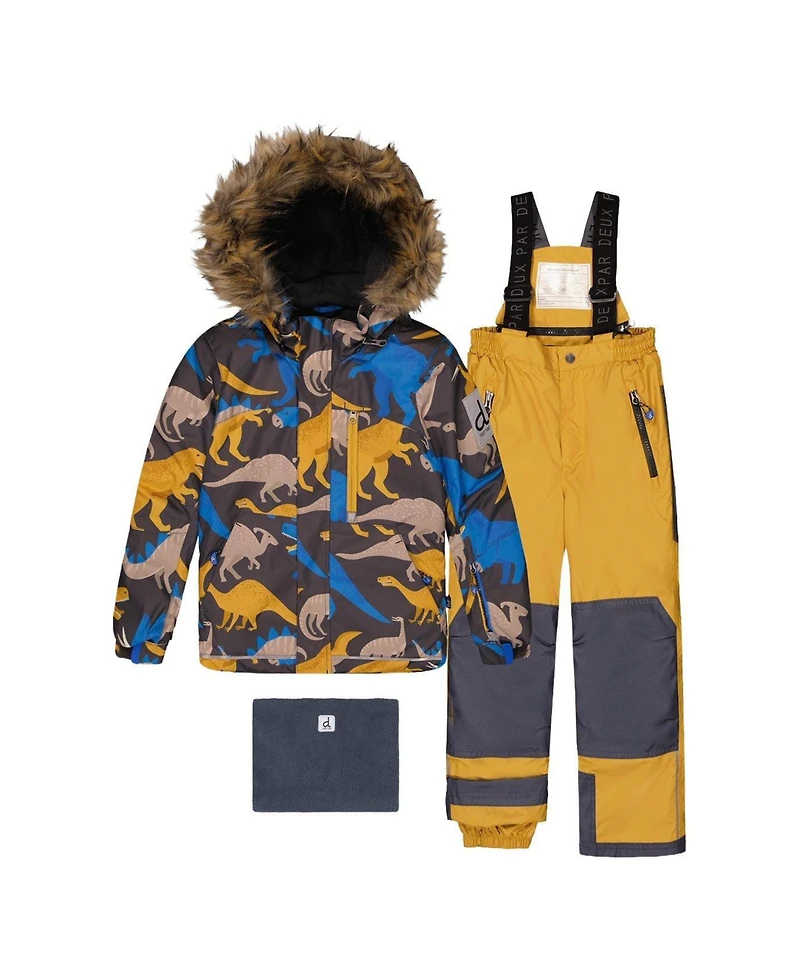 Deux par Toddler Boy(2T - 5T) Two-Piece Play Snowsuit