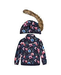 Deux par Toddler Girl (2T-5T) Two Piece Play Snowsuit Floral Print