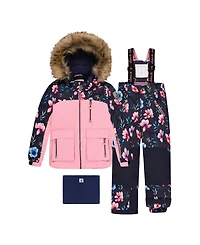 Deux par Toddler Girl (2T-5T) Two Piece Play Snowsuit