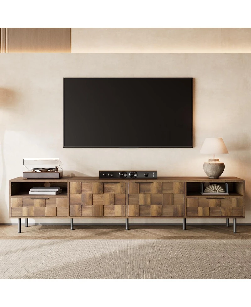 Streamdale Furniture Mid Century Tv Stand/Media Console