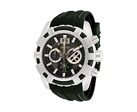 Invicta Men's 30298 Bolt Quartz Chronograph Transparent, Black Dial Watch