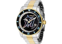 Invicta Men's 42993 Mlb Miami Marlins Automatic Black Dial Watch
